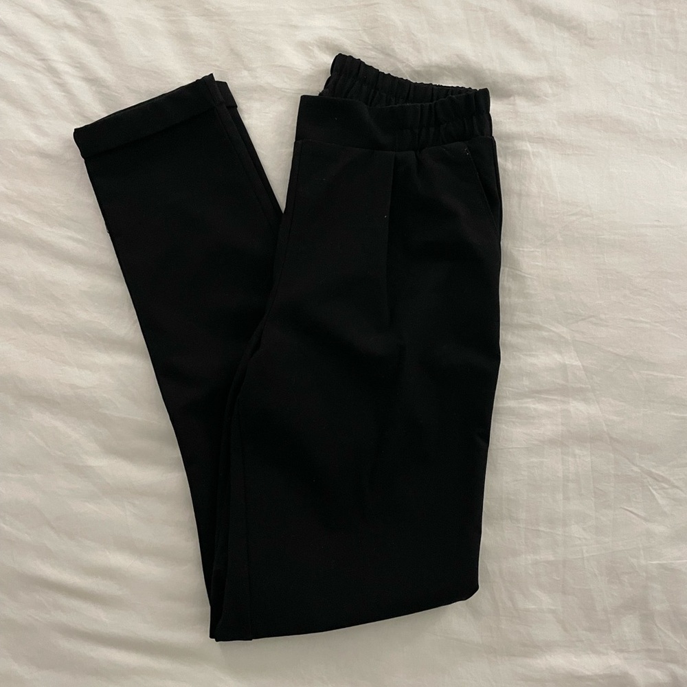 Noisy May Black Straight Leg Pants
